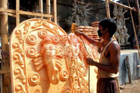 NE region’s Poor CPI-M Govt. yet to bring limits the Puja budget : Puja budget of few clubs in 2016 touching crores NE region’s Poor CPI-M Govt. yet to bring limits the Puja budget : Puja budget of few clubs in 2016 touching crores